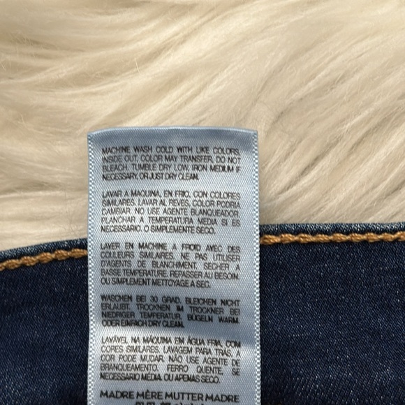 MOTHER "Pixie Runway" Straight Leg Jeans Size 27 - Picture 10 of 15